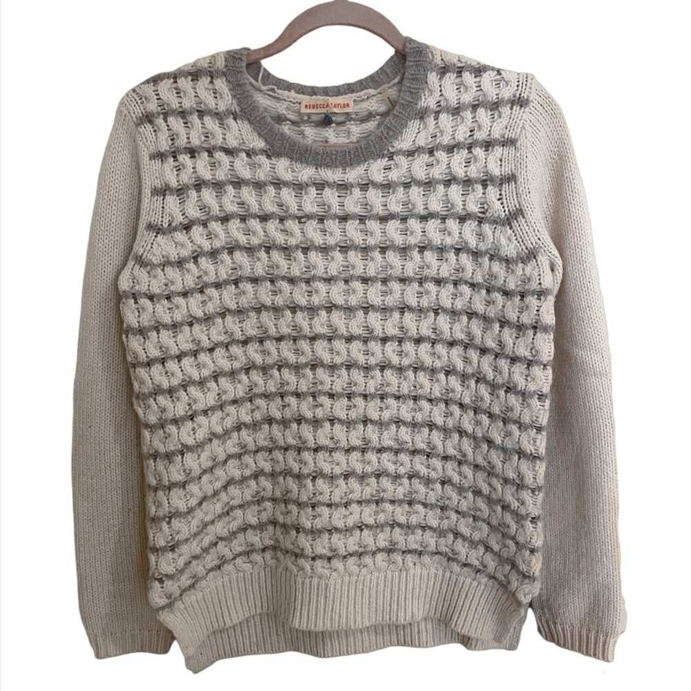 Rebecca Taylor Knit Sweater, Size Small